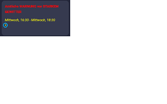 Unwetter