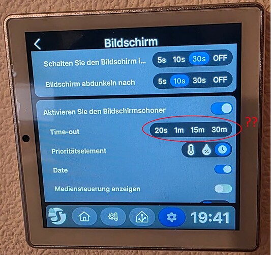 Einstellungen verloren?