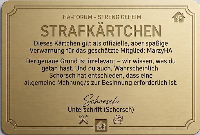 Strafkärtchen